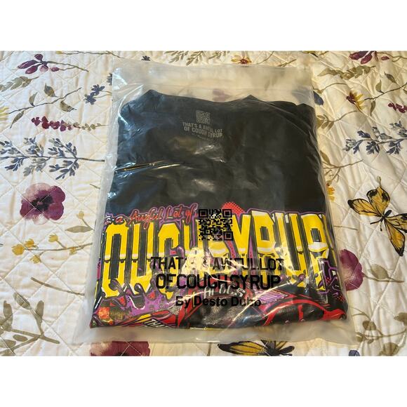 NEW That’s A Awful Lot Of Cough Syrup NASCAR Tee Size Small, Fits Like Medium - Picture 11 of 12
